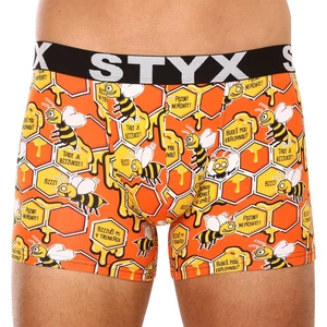 Men's boxers Styx long art sports rubber bees