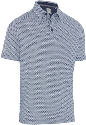 Callaway Tee Allover Print Mens Peacoat L Tricou polo