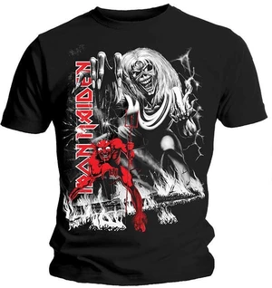 Iron Maiden T-shirt Number Of The Beast Jumbo Unisex Black XL