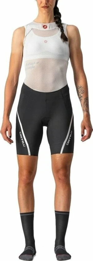 Castelli Velocissima 3 W Black/Silver XL Spodnie kolarskie