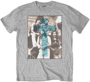 Black Sabbath Tricou Blue Cross Unisex Gri M