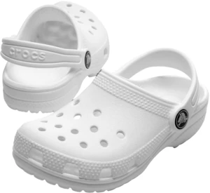 Crocs Kids' Classic Clog Sandály White 29-30