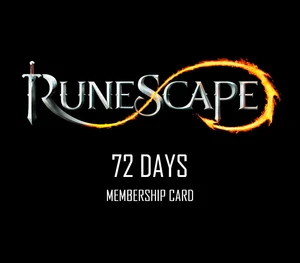 RuneScape 72-Day Prepaid Time Game Card