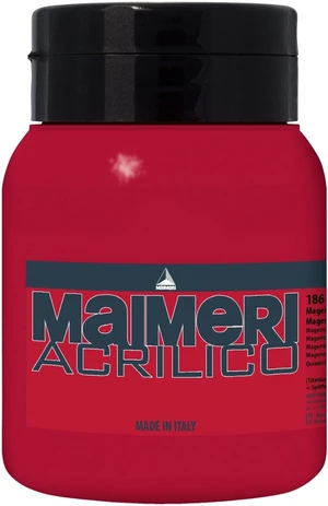 Maimeri Acrilico Acrylfarbe Magenta Quinacridone 186 500 ml 1 Stck