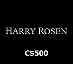 Harry Rosen Inc. C$500 Gift Card CA