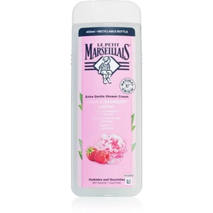 Le Petit Marseillais Raspberry & Peony Bio krémový sprchový gel 400 ml