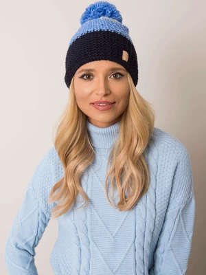 Women's dark blue and blue hat RUE PARIS