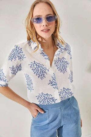 Camicia da donna Olalook Indigo