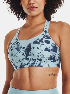 Under Armour Bra UA Infinity High Print Bra-BLU - Women