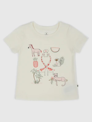 GAP Children's T-shirt with print - Girls