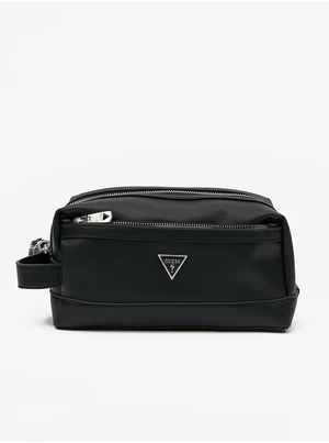 Black Men's Toiletry Bag Guess Certosa - Mens