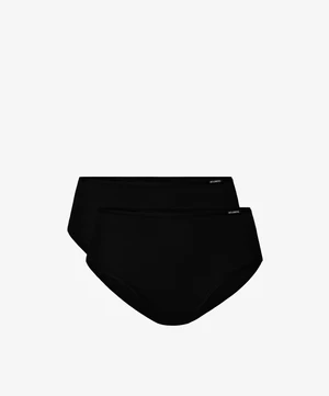Dámske klasické nohavičky ATLANTIC 2Pack - čierne