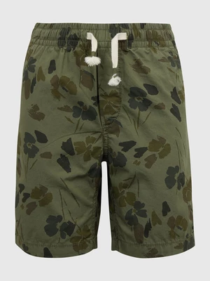 Green Boys' Floral Shorts GAP