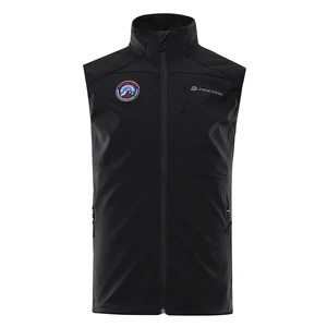 Men's softshell vest ALPINE PRO WERS black