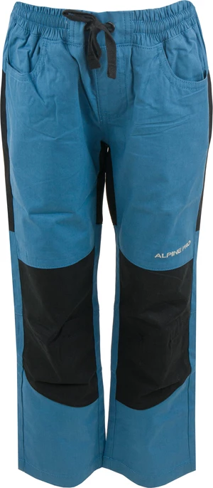 Children's cotton trousers ALPINE PRO DERAKO faience