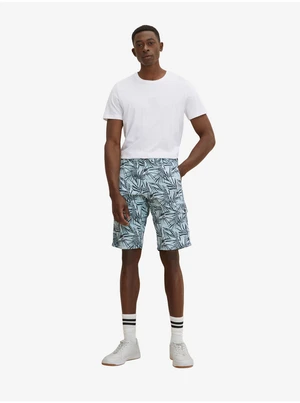 Men's Patterned Tom Tailor Mint Shorts - Men's