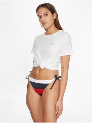 Blue-Red Women's Striped Swimwear Bottoms Tommy Hilfiger - Women