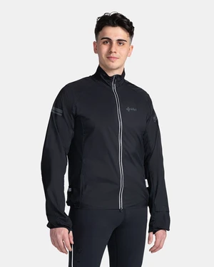 Men's running jacket KILPI TIRANO-M Black