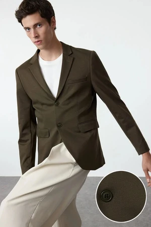 Trendyol Khaki Slim Fit Blazer Jacket