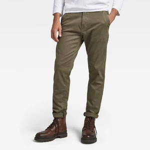 G-STAR Nohavice - Bronson 2.0 slim chino zelené