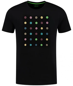 Korda tričko le dot tee black - m