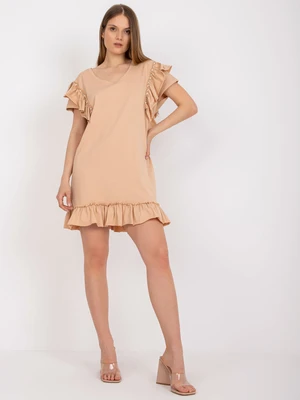 Dress-FA-SK-7017.72P-beige