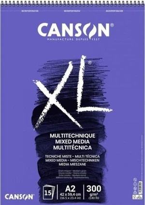 Canson Sp XL Mixed Media Textured Album per schizzi A2 300 g