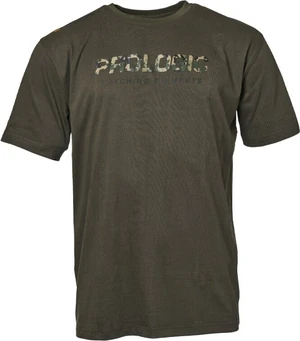 Prologic Tricou Camo Letter T-Shirt Verde măsliniu M