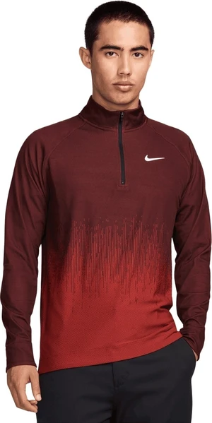 Nike Dri-Fit ADV Half-Zip Dragon Red/Burgundy Crush/White XL