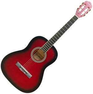 Pasadena SC041 Red Burst Guitare classique taile 3/4 pour enfant