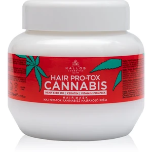 Kallos Hair Pro-Tox Cannabis regeneračná maska na vlasy s konopným olejom 275 ml