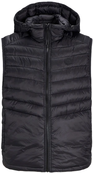 Jack&Jones Pánská vesta JJESPRINT 12258452 Black L