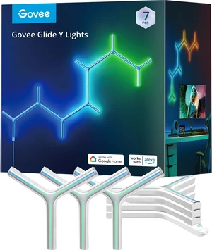 Govee LED RGBIC Y Shape Light Panel Luce per studio