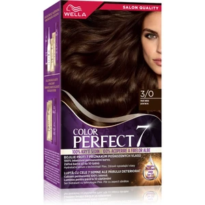 Wella Color Perfect barva na vlasy odstín 3/0 Dark Brown 1 ks