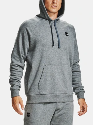 Under Armour UA Rival Fleece Hoodie Mikina Šedá