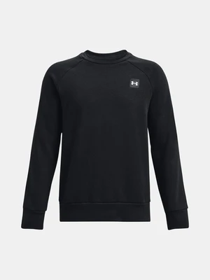 Under Armour UA Rival Fleece Crew Mikina dětská Černá