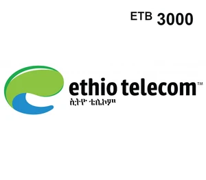 Ethiotelecom 3000 ETB Mobile Top-up ET