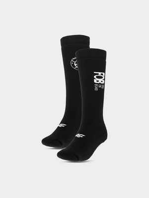 Pánske snowboardové ponožky (2-pack) - čierne