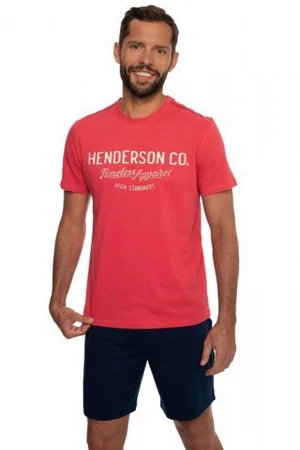 Henderson Creed 41286 červené Pánské pyžamo M červená
