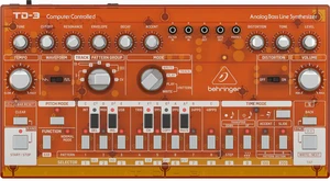 Behringer TD-3 Synthétiseur Transparent Orange