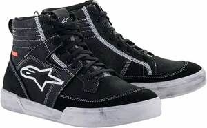 Alpinestars Ageless Riding Shoes Black/White/Cool Gray 45 Bottes de moto