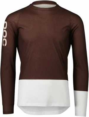 POC MTB Pure LS Jersey Axinite Brown/Hydrogen White M