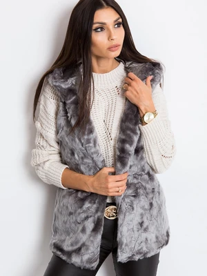 Női mellény Fashionhunters Fur