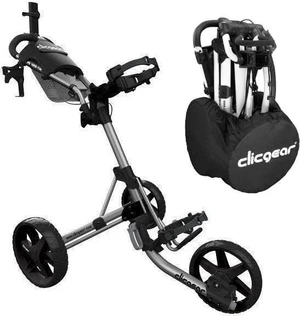 Clicgear Model 4.0 SET Matt Silver Pushtrolley