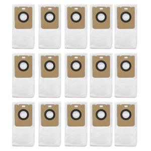 15Pcs Replacement Dust Bags for Xiaomi Dreame Dreame Bot D10 Plus RLS3D Robot Vacuum Cleaner Dust Bags Cleaning Bag