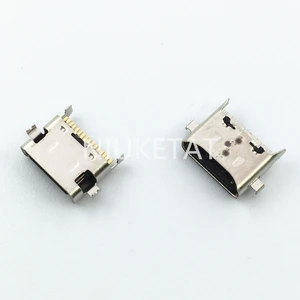 50pcs Micro USB Charging Port Jack Socket Plug Dock Connector Flex Cable For Samsung Galaxy A21 A20S Repair parts