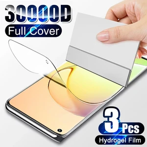 3PCS For Realme 10T 10 9 Pro Plus 10S 9 Pro 9i 8i 8 Pro 6 6i 5i Screen Protector Hydrogel Film For Realme 9 10 Film Not Glass