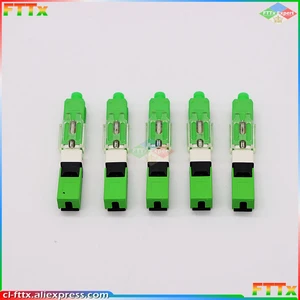 SC APC quick connector single-mode optical fiber SC UPC FTTH SC Fast Connector SC adapter on-site assembly cold connectio