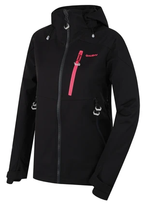 Husky Sauri L M, black Dámská softshell bunda