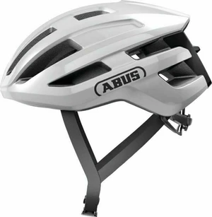 Abus PowerDome Shiny White M Kask rowerowy